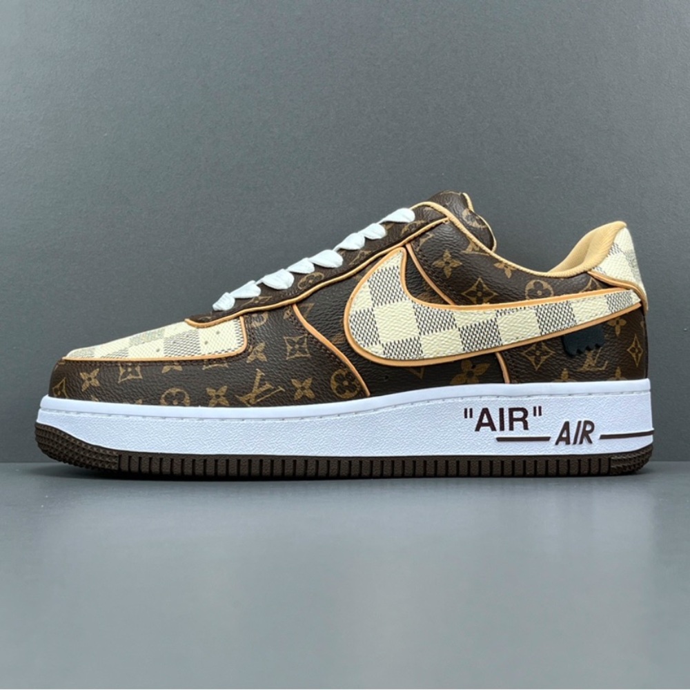 🔥 Rare Find: Off-White x Nike Air Force 1 Brown🔥